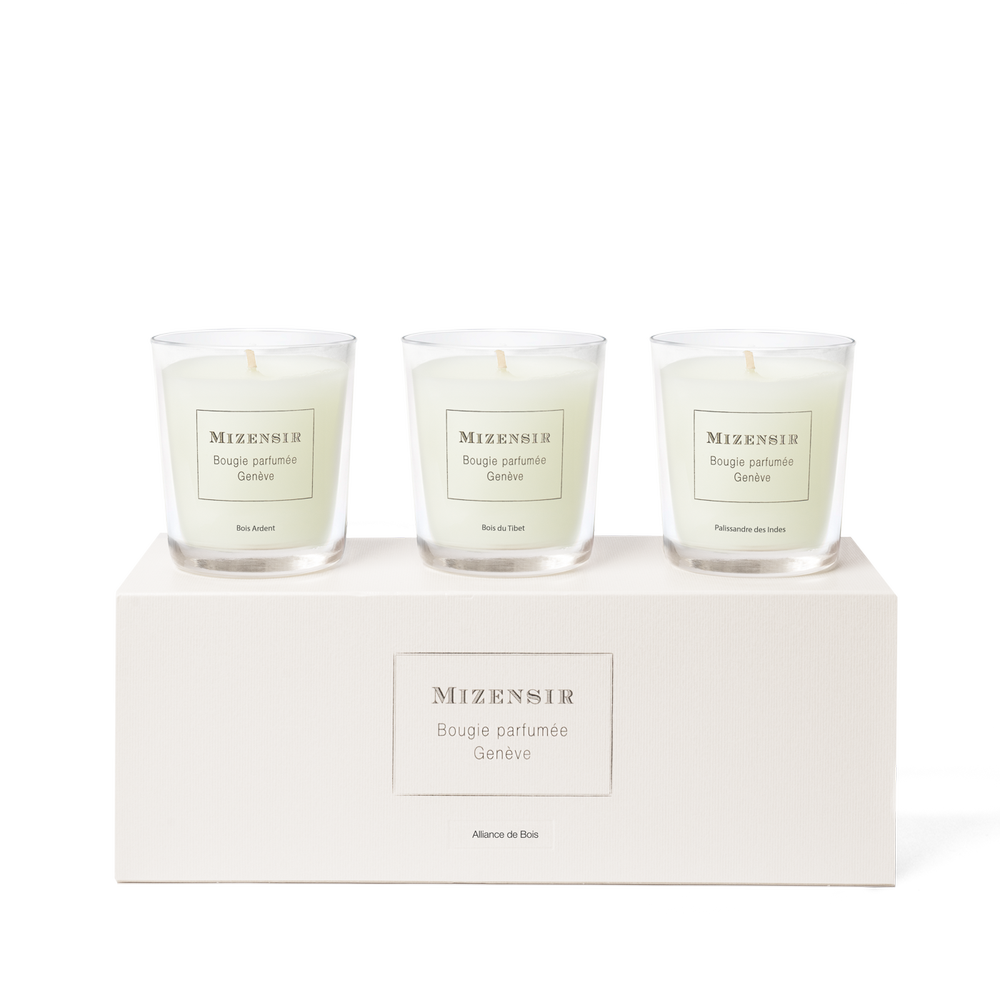 Scented Candle Set | Alliance of Woods | Elegance by Mizensir