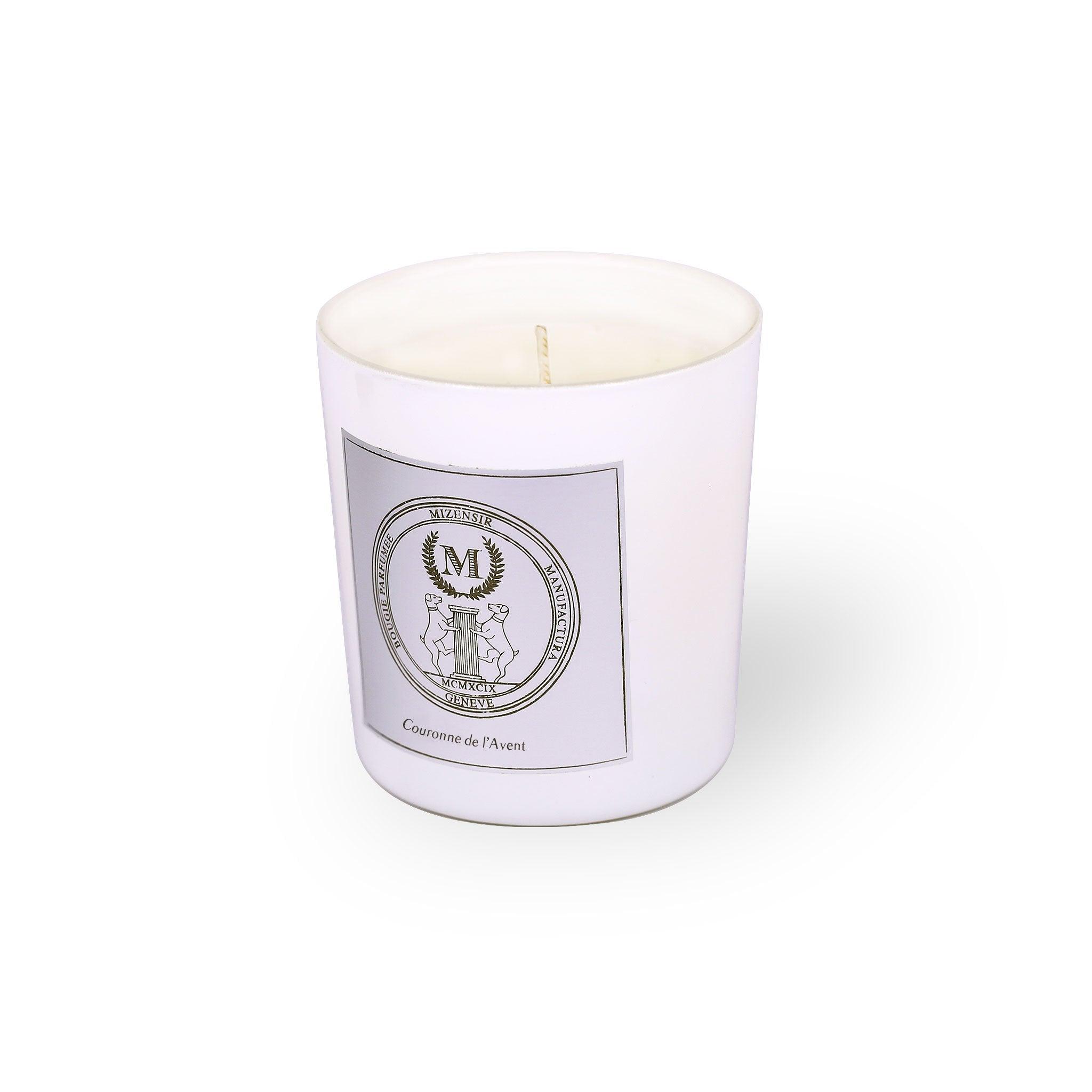 Bougie parfumée Couronne de l'Avent