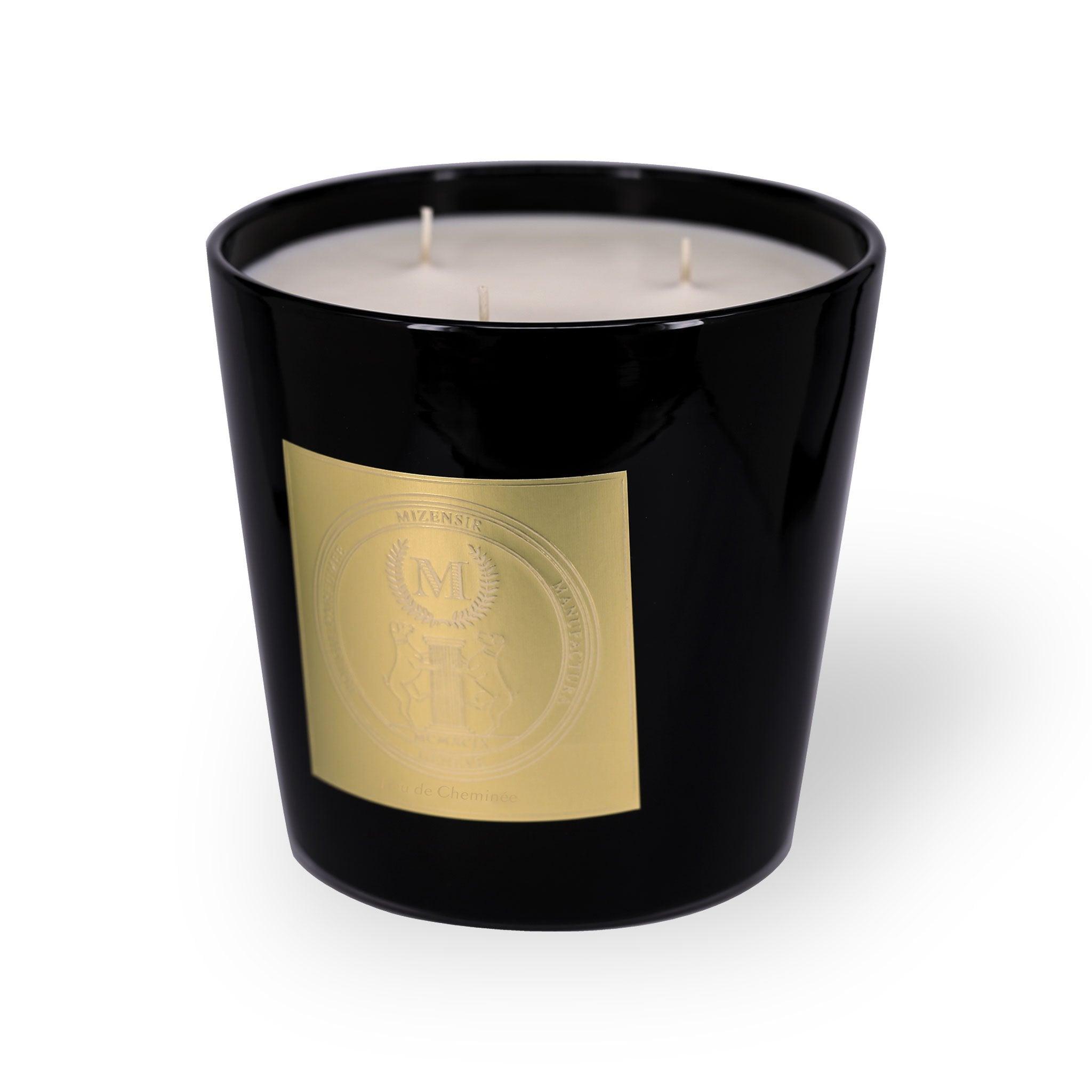 Grande bougie parfumée Feu de Cheminée