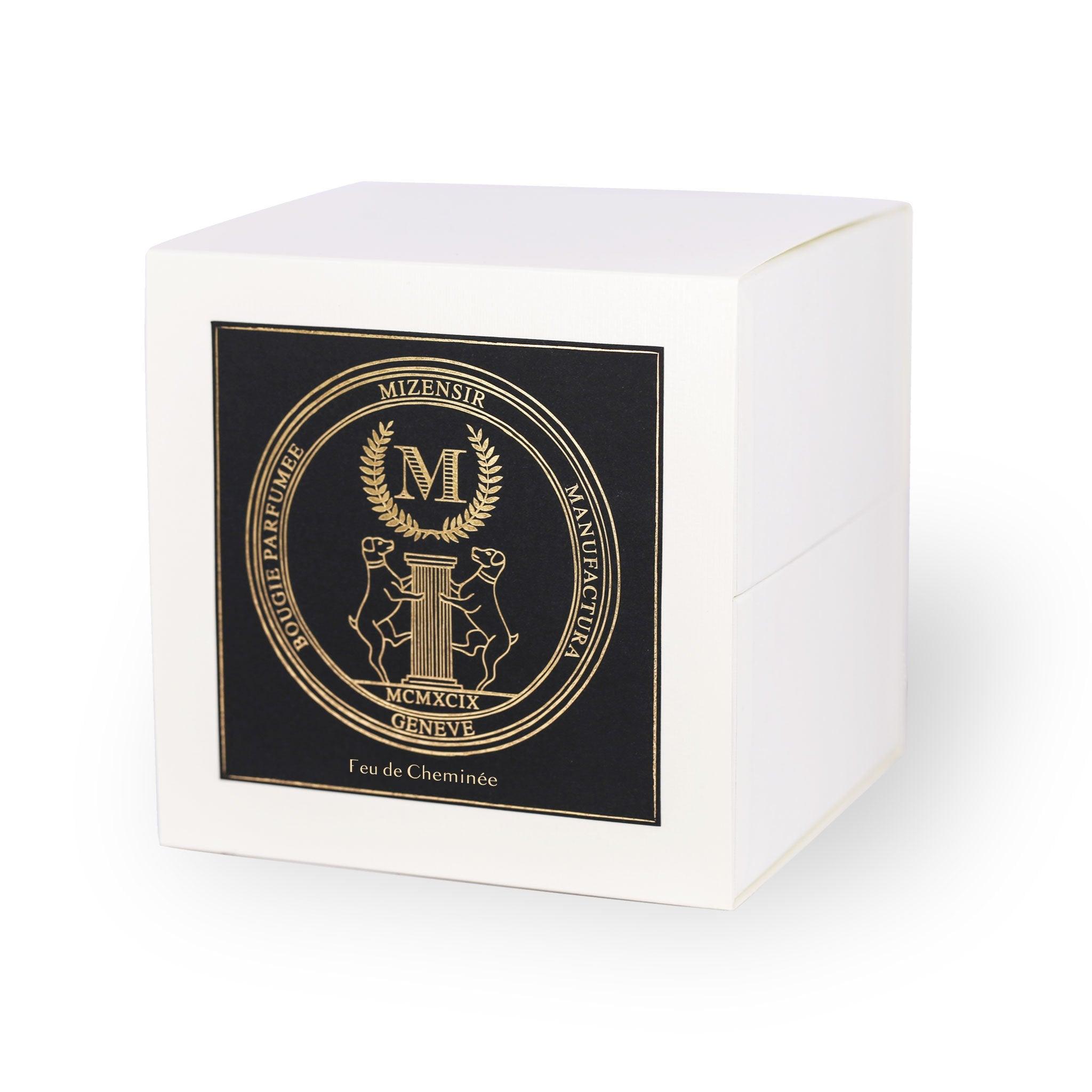 Grande bougie parfumée Feu de Cheminée