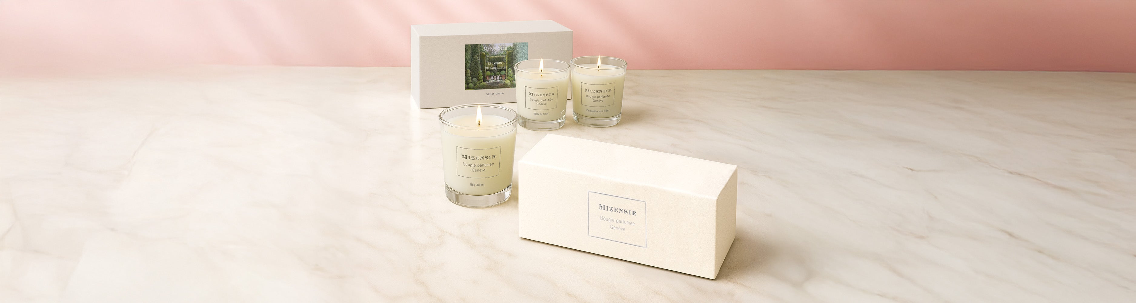 Coffret mini bougies