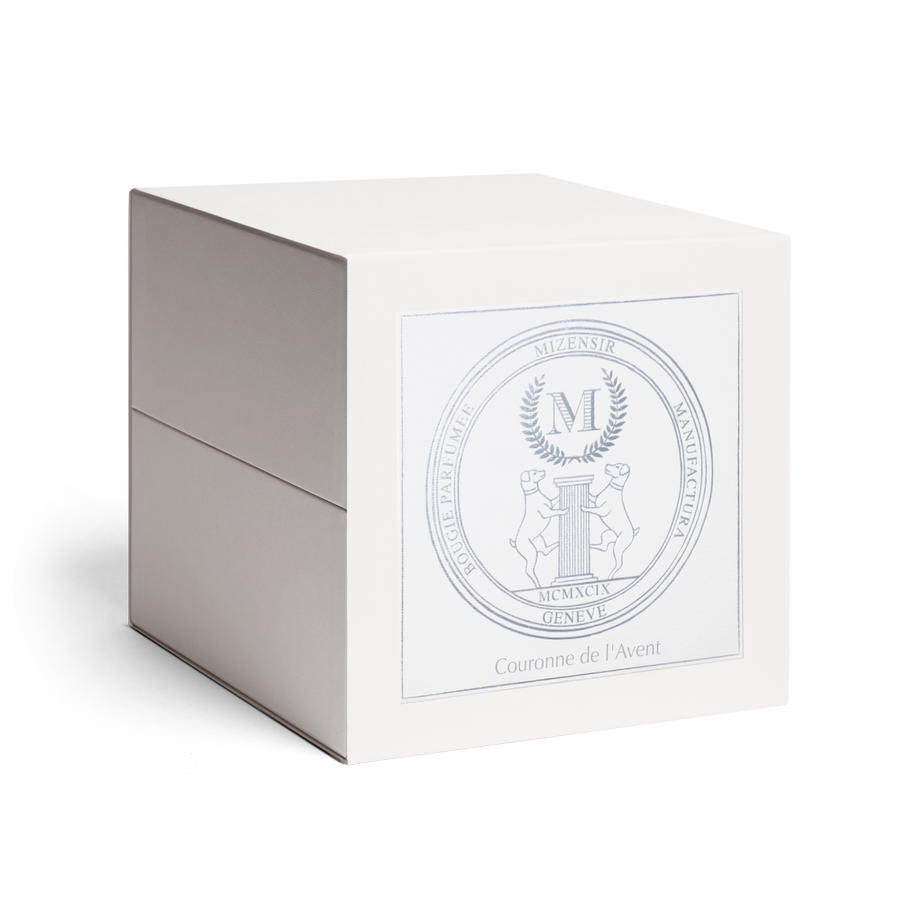 Couronne de l'Avent | Grande Bougie parfumée