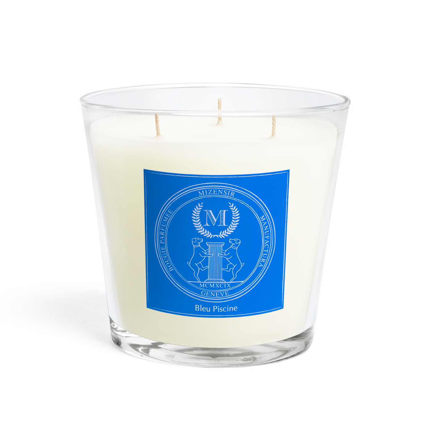 Bleu Piscine | Large scented candle