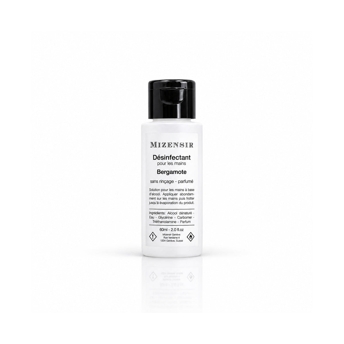 Bergamote | Mini gel désinfectant