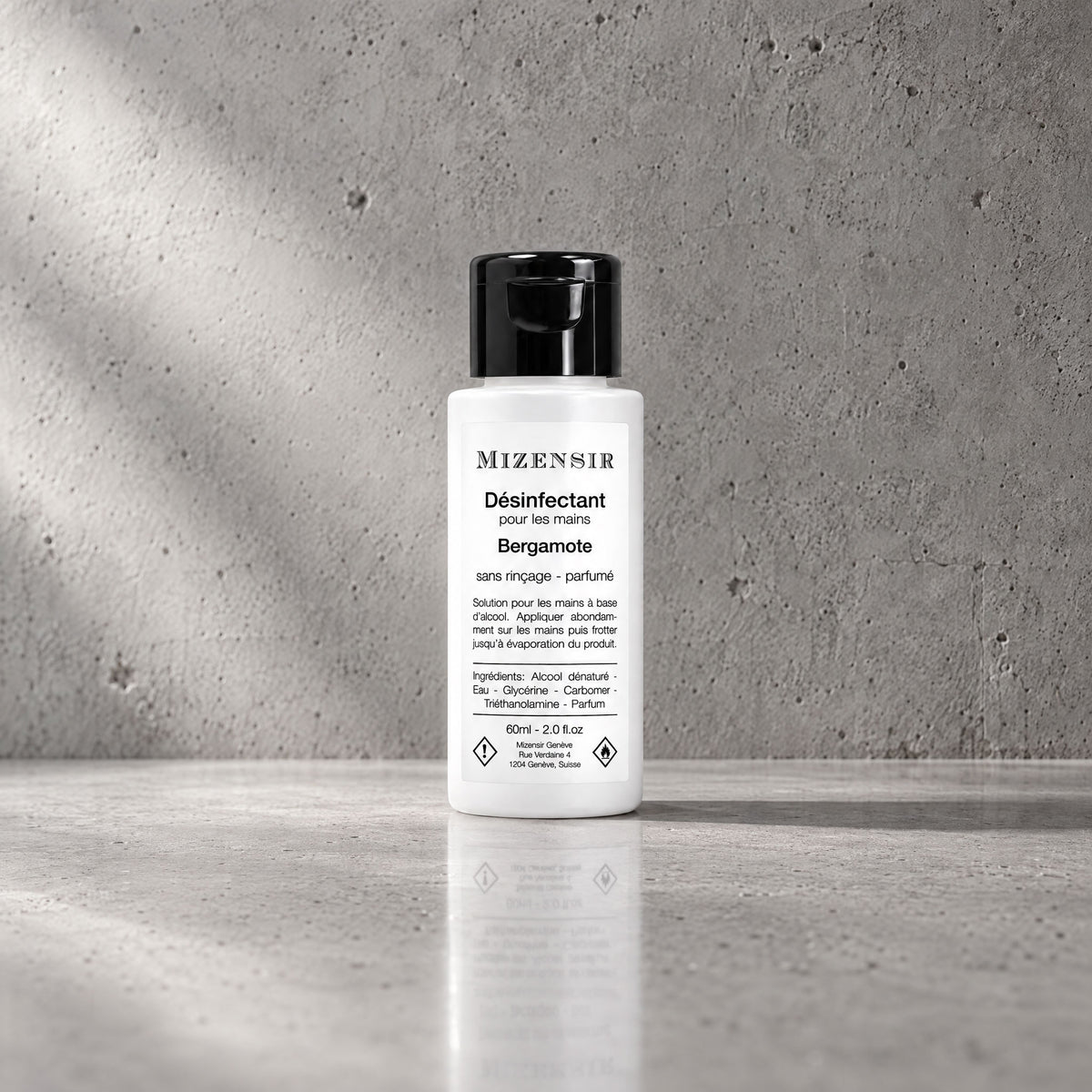 Bergamote | Mini gel désinfectant