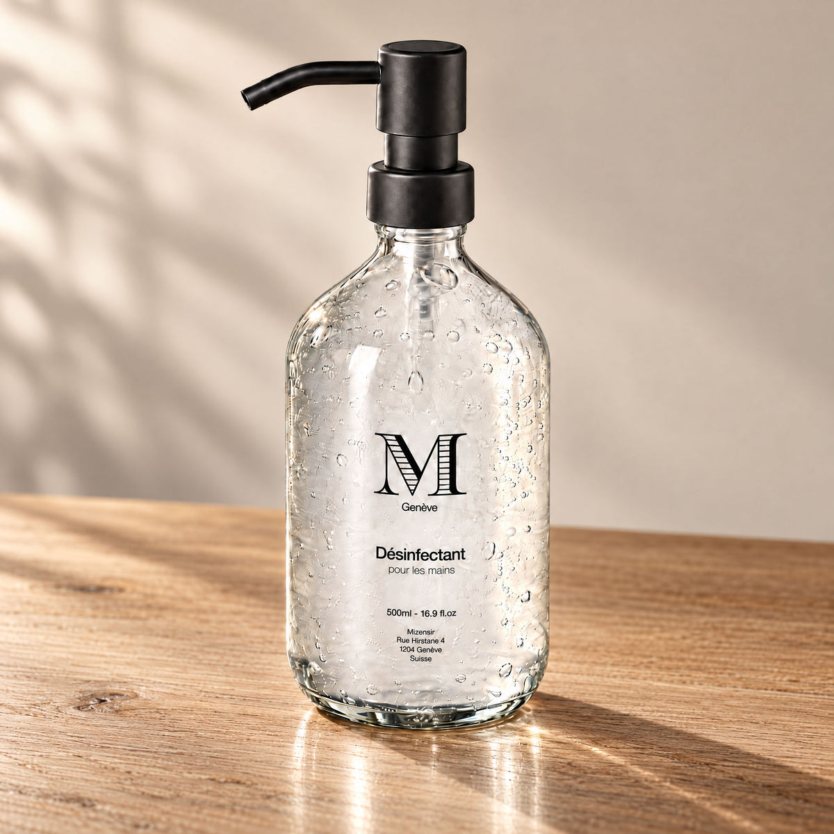 Fleur d'Oranger | Grand gel désinfectant | Verre