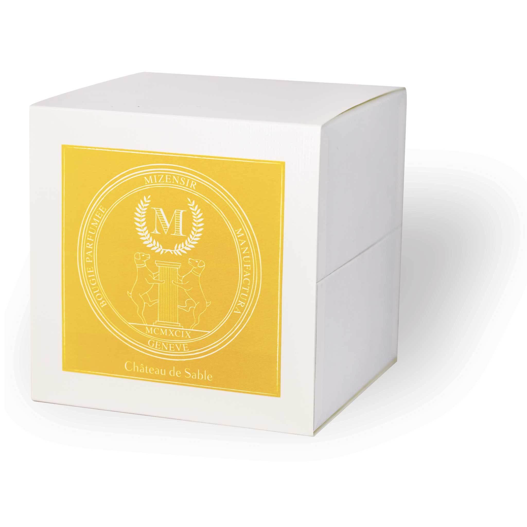 Grande bougie parfumée Château de Sable