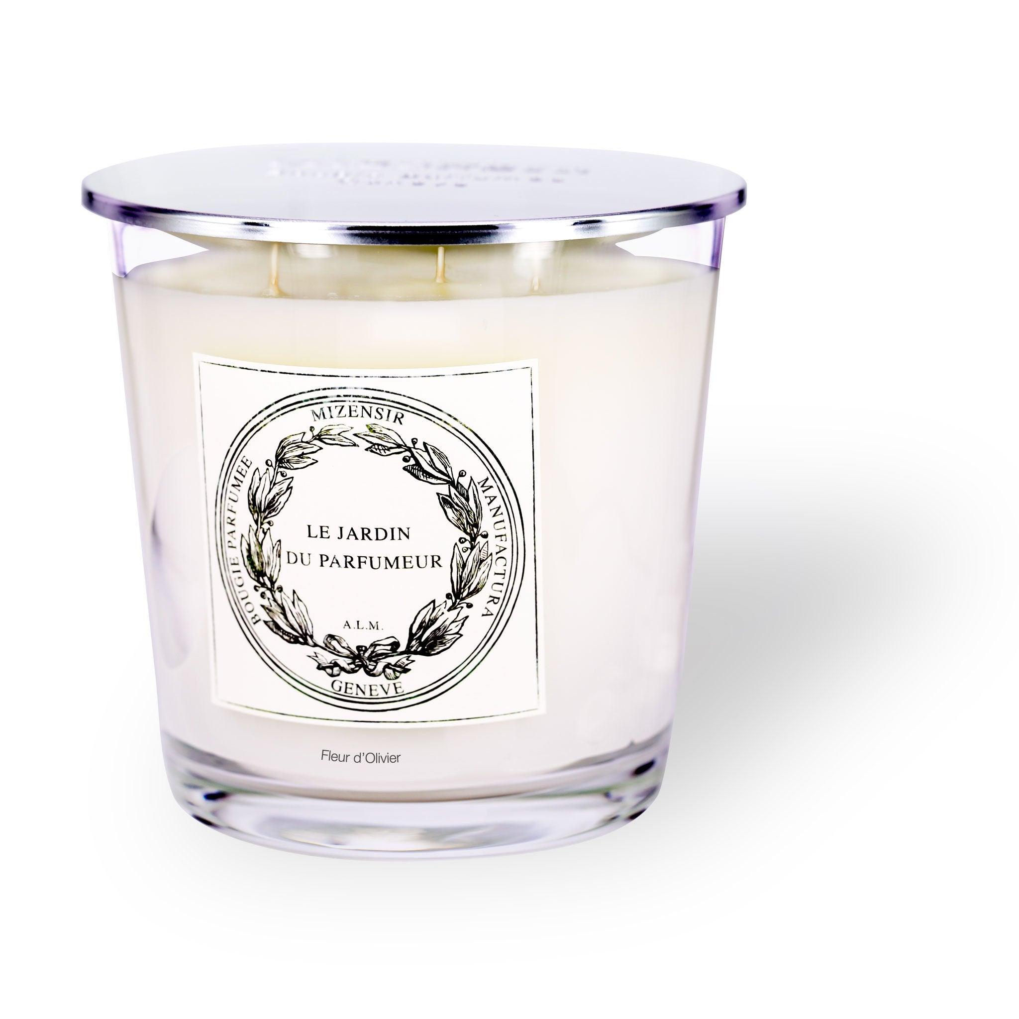 Grande bougie parfumée Fleur d'Olivier