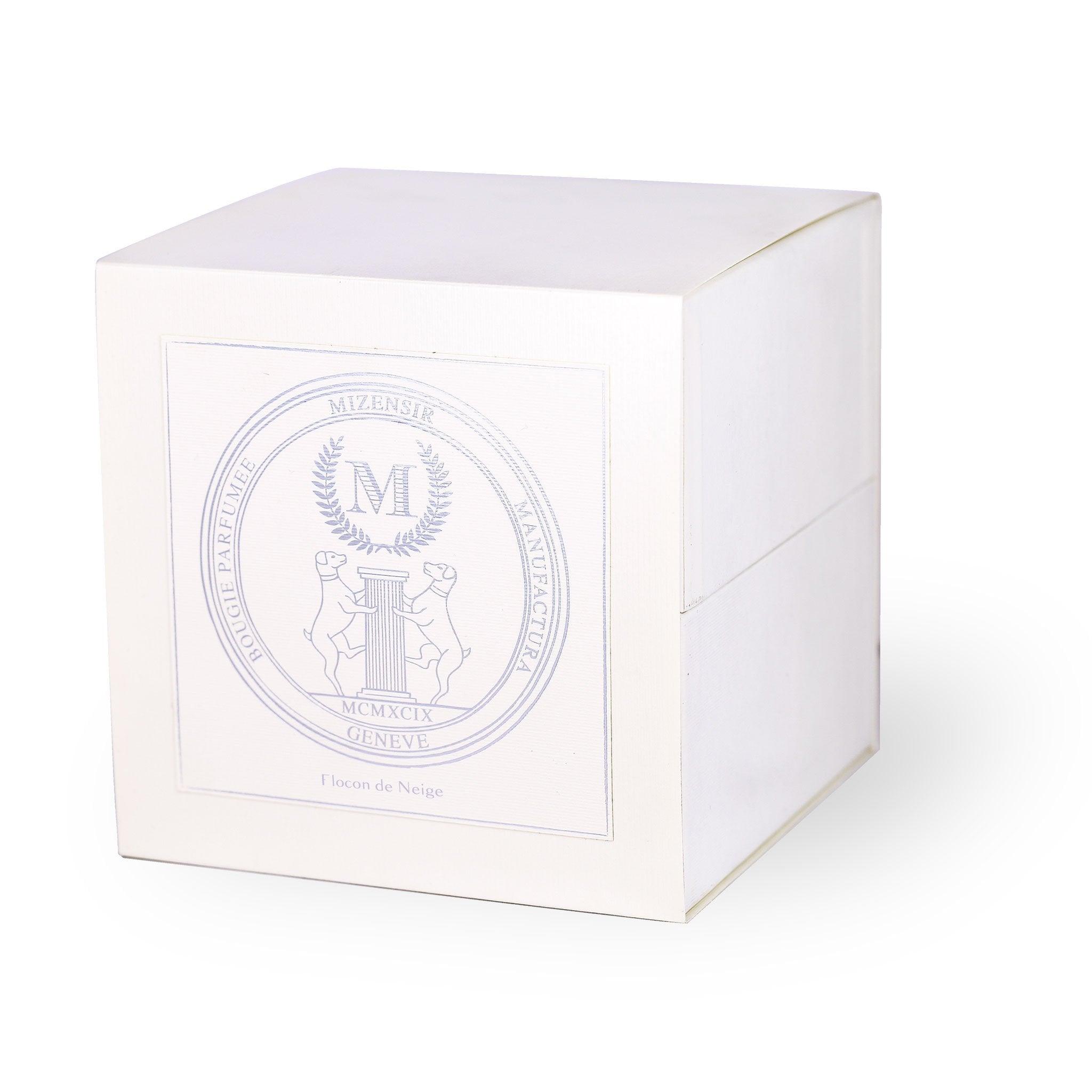 Grande bougie parfumée Flocon de Neige