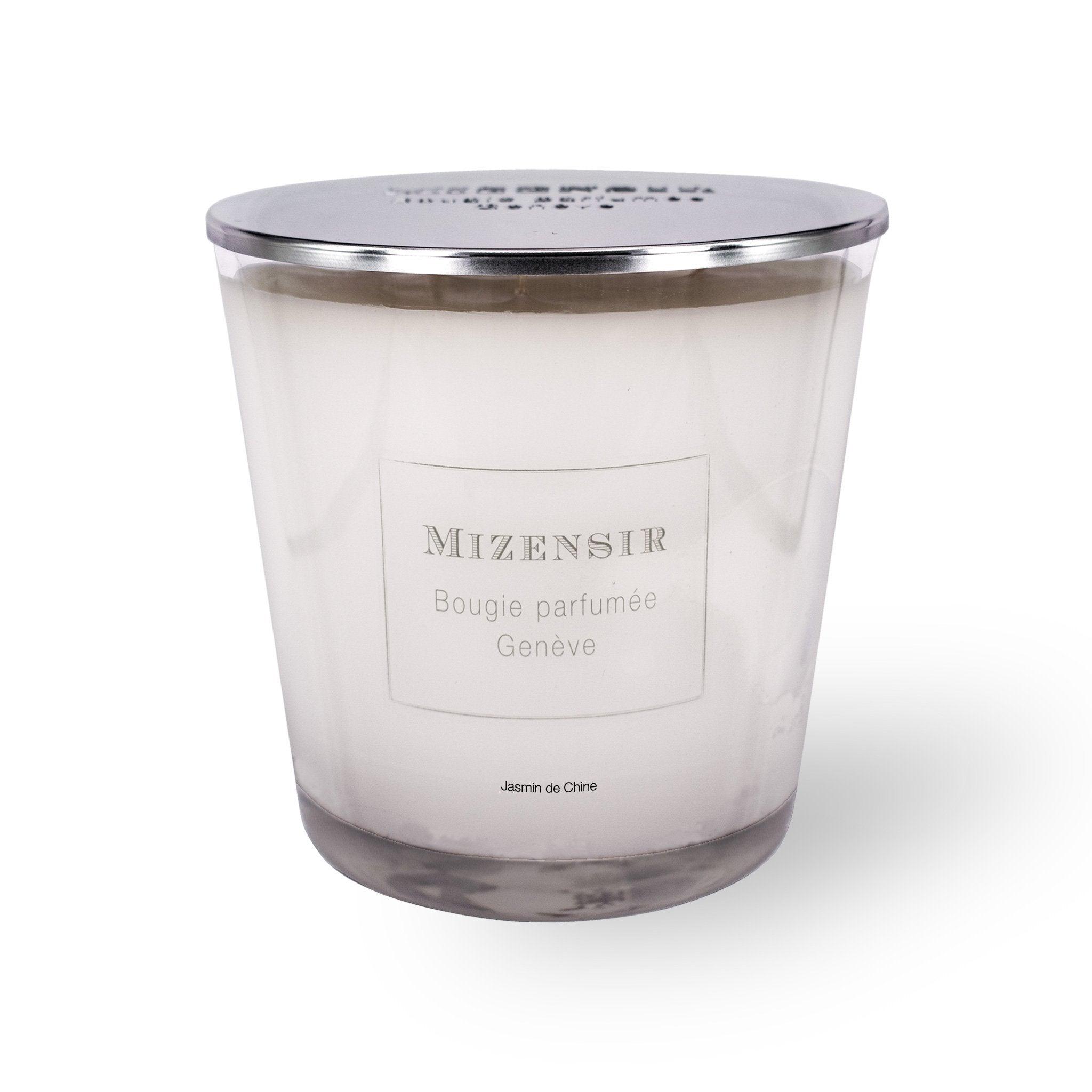 Jasmin de Chine | Grande Bougie parfumée | Mizensir Genève