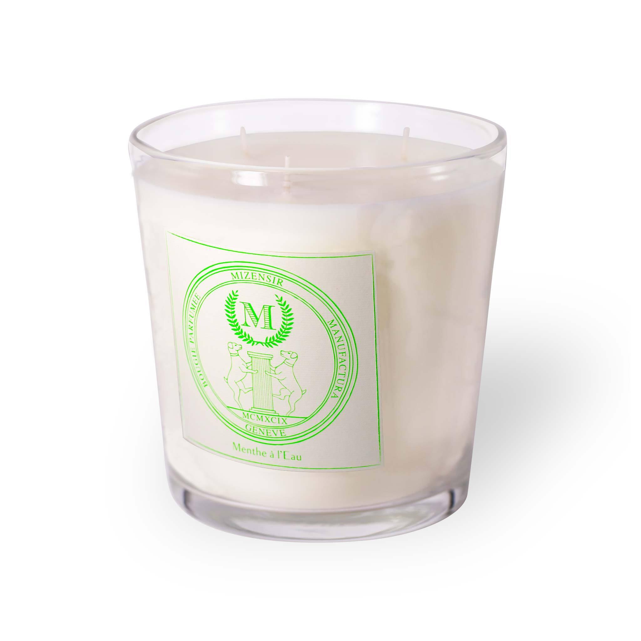Grande bougie parfumée Menthe à l'Eau