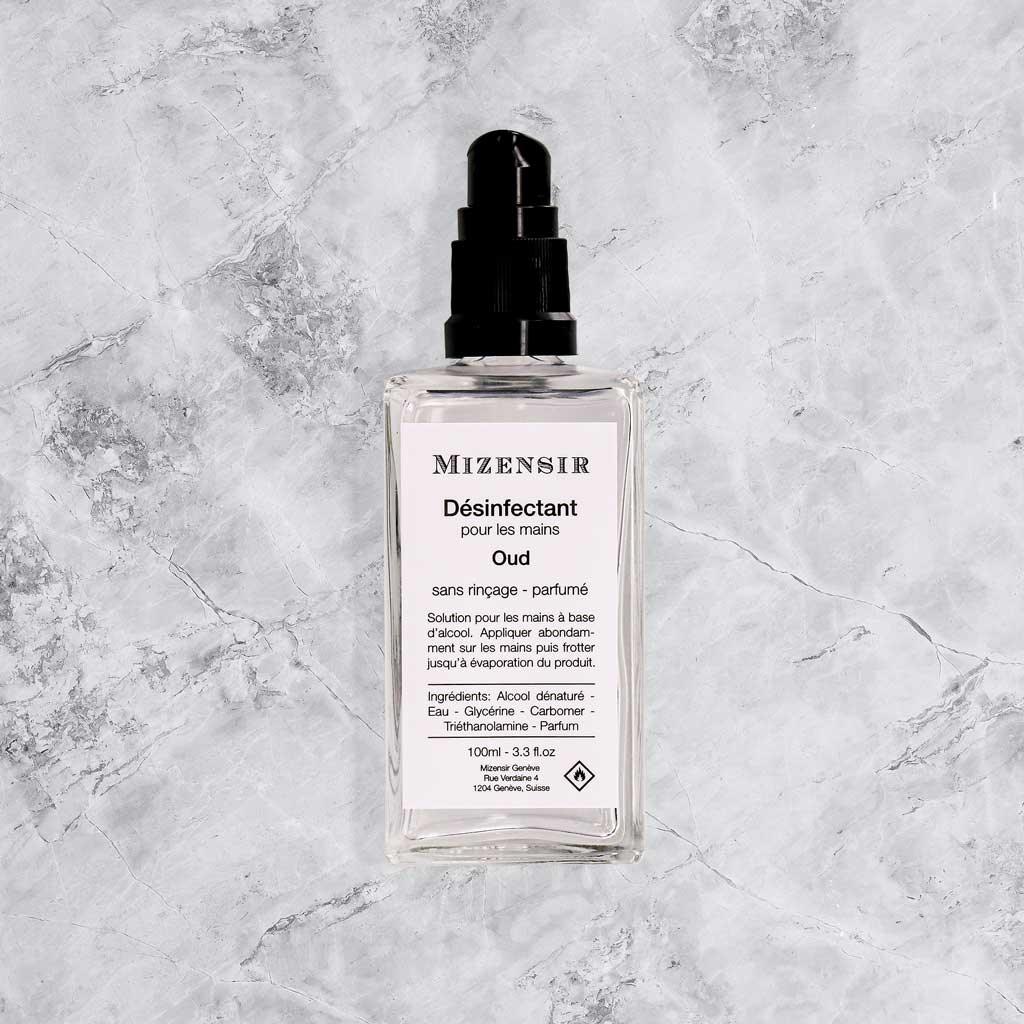 Oud-Scented Hydroalcoholic Gel 100ml | Mizensir